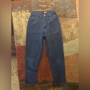 Vintage 80s Faded Glory High Waist / Mom Jeans - Black